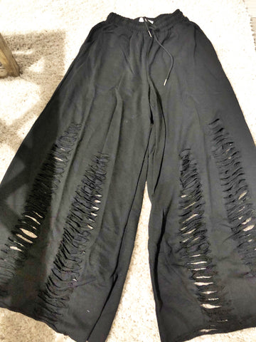 Wide Leg Jogger - sky williams collections