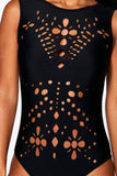 Laser Cut Swimsuit - sky williams collections