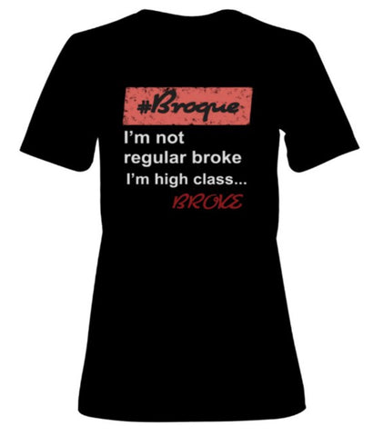 BROQUE Novelty T shirt - sky williams collections