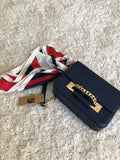 SWC Top Cross Body Bag With Gold Chain Handle - sky williams collections