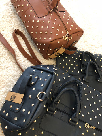 Star Studded Fashion Travel Bag - 3 colours - sky williams collections