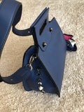SWC Studded tote with wearable scarf - sky williams collections