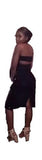 PUV cut out back dress - sky williams collections