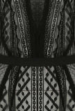 Black Crochet Mesh Detailed Bodysuit - sky williams collections
