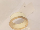 NICOLE FARHI - Calcium Resin and Metal Medium Deco Bracelet Gold/Cream - sky williams collections