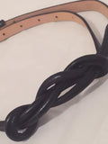 Twited Belt Leather Belt - sky williams collections