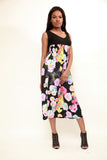 Casual Flora Patchwork Long Dress - sky williams collections