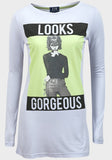 LTB" Ladies Long Sleeve Day Top - sky williams collections