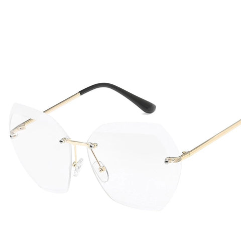 Abi Rimless Eyeglasses - sky williams collections