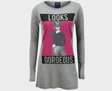 LTB" Ladies Long Sleeve Day Top - sky williams collections