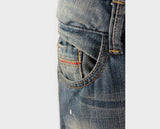 Shade Bootcut Distressed Jeans - sky williams collections